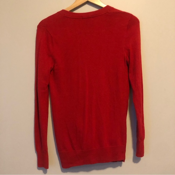 NWOT Red Talula Cashmere Button Cardigan Size S - Picture 2 of 5